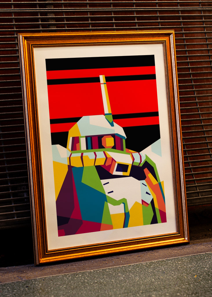 Zaku Gundam Portrait