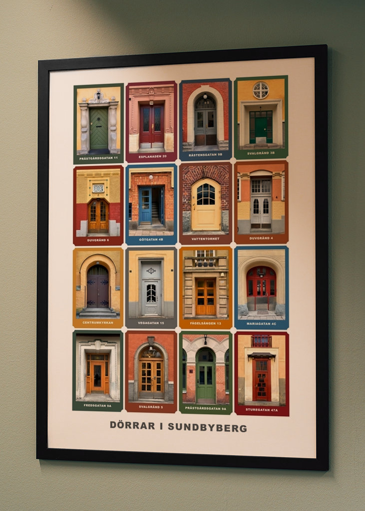 Dveře v Sundbybergu