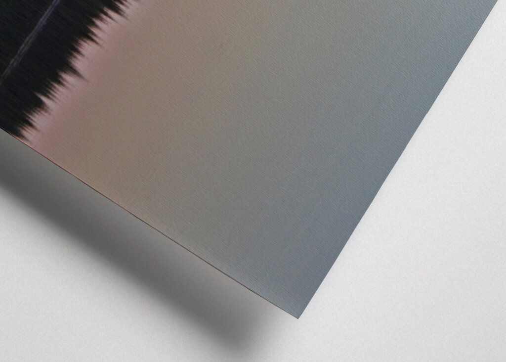 Vollmond an einem Herbstabend