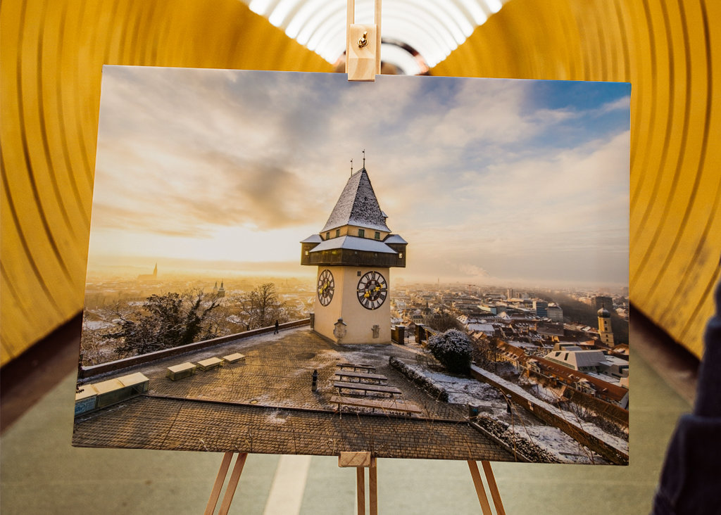 Stadt Graz in Österreich