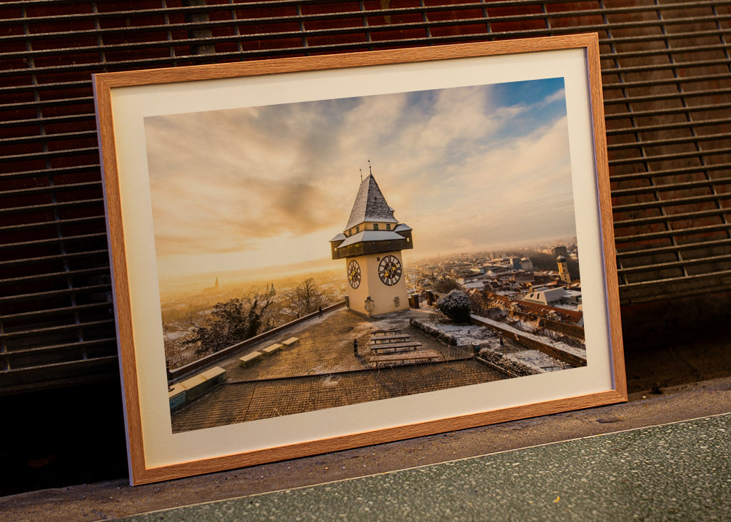 Stadt Graz in Österreich