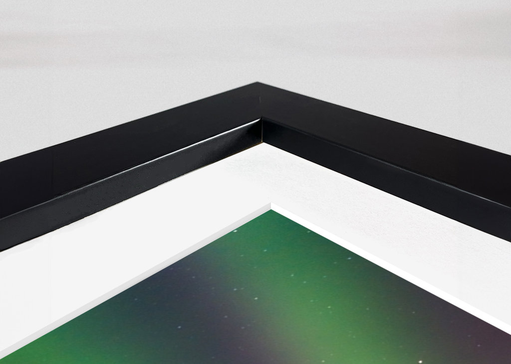 Nordlys bag Läckö Slot