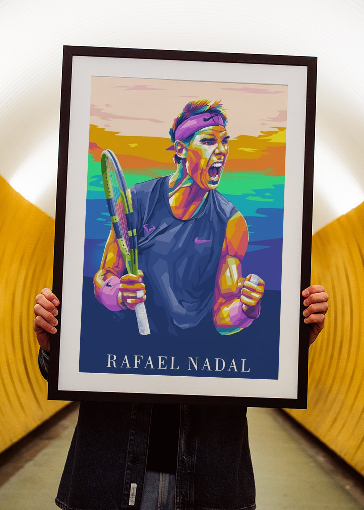 Rafael Nadal Pop Art