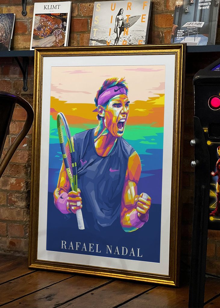 Rafael Nadal Pop Art