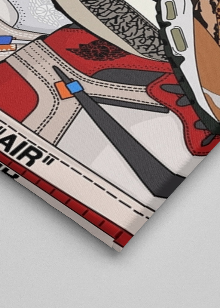 Zapatillas de deporte con estampados #001