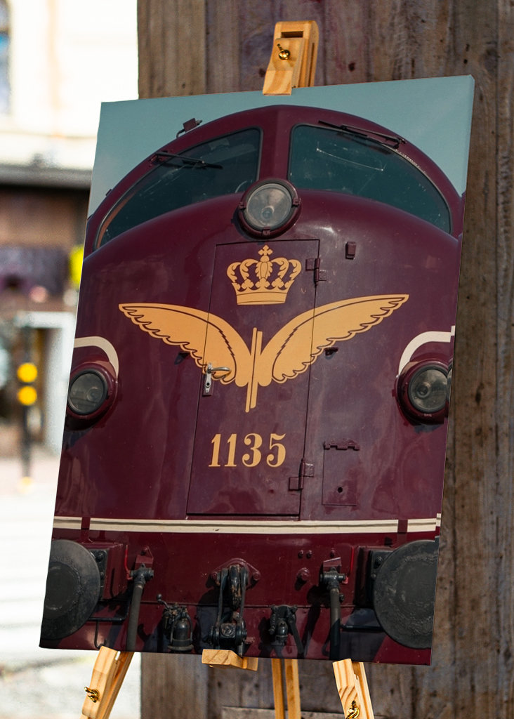 Tøft dansk diesellokomotiv