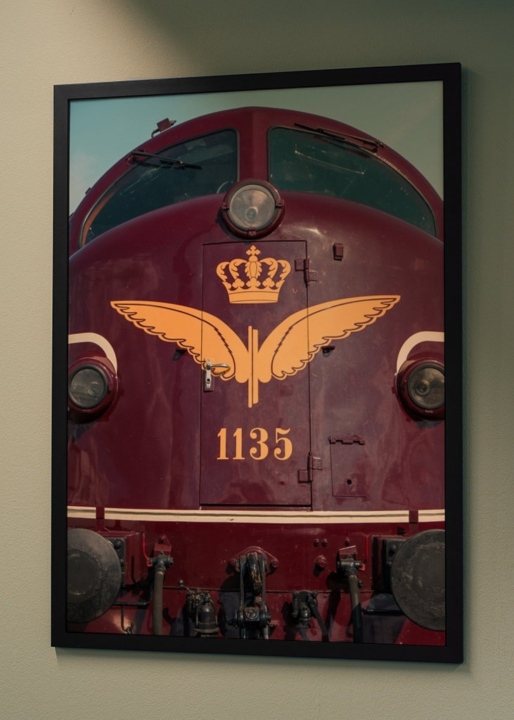 Tøft dansk diesellokomotiv