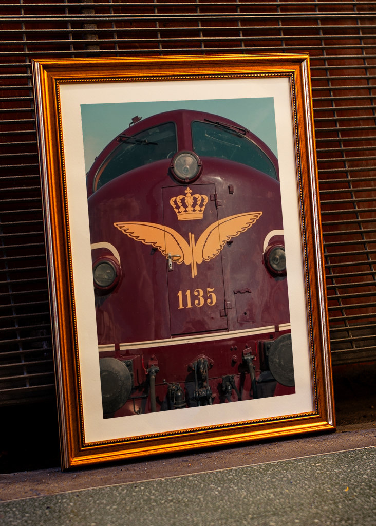 Tøft dansk diesellokomotiv