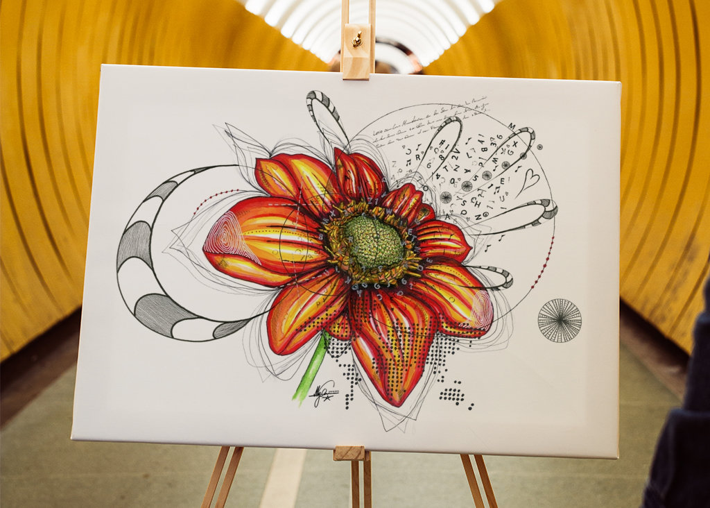 De carrousel van het leven