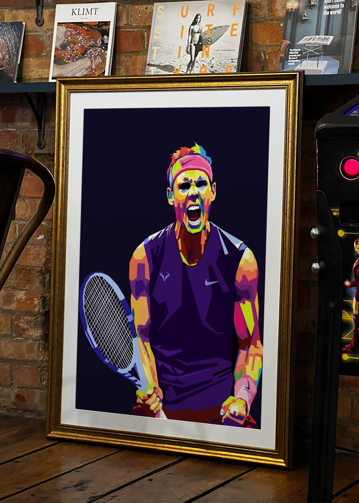 rafael nadal pop art