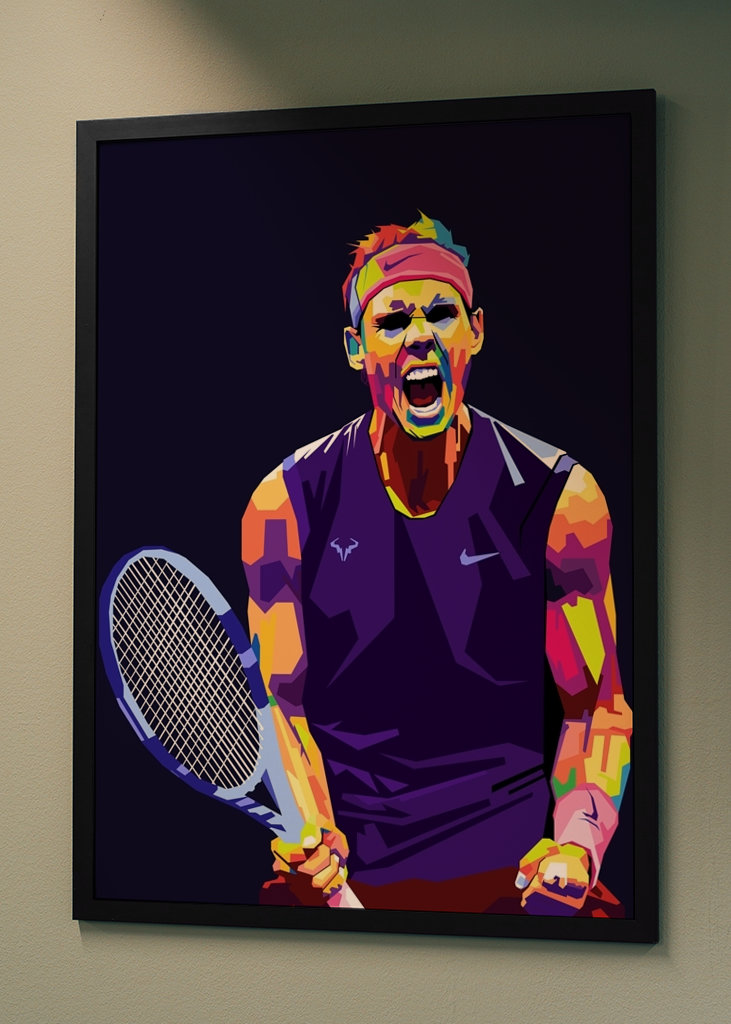 rafael nadal pop art