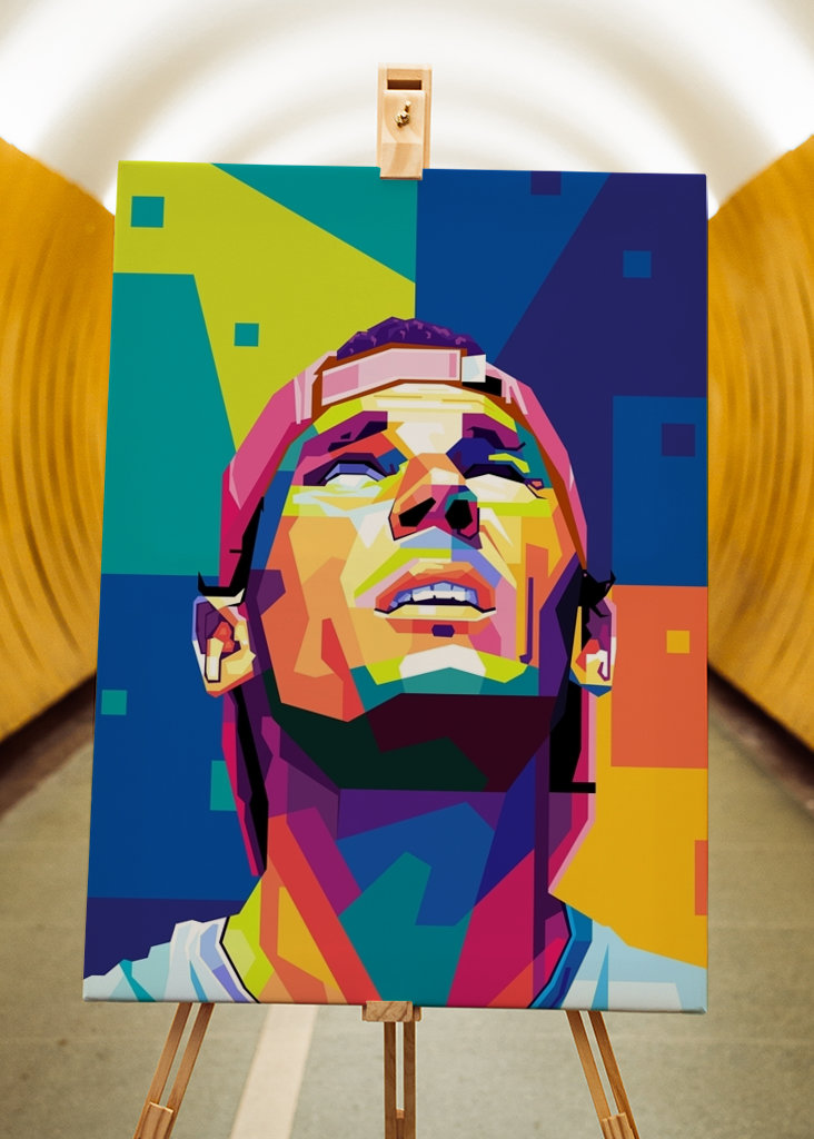 RAFAEL NADAL POP ART