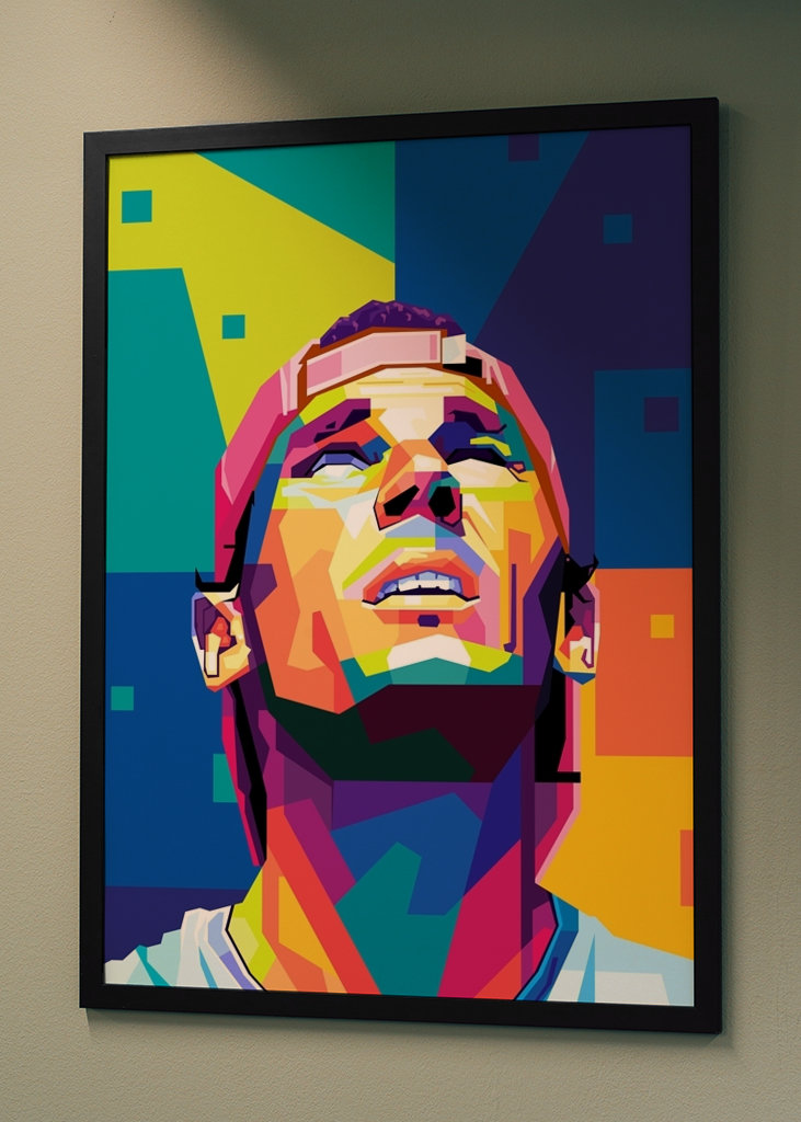 RAFAEL NADAL POP ART