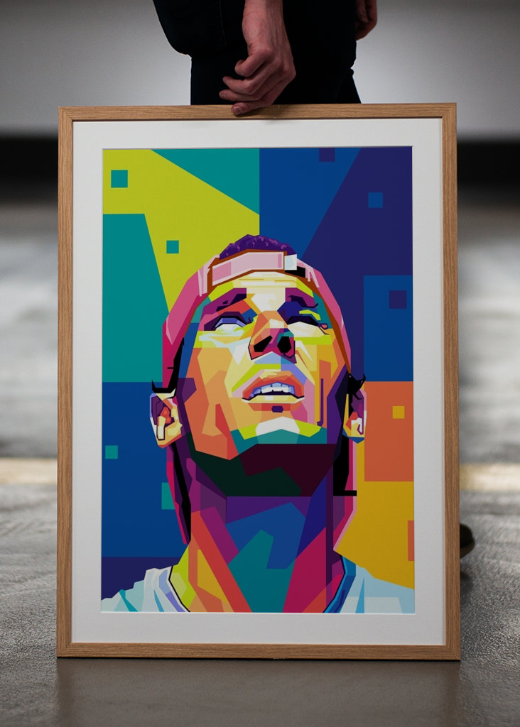 RAFAEL NADAL POP ART