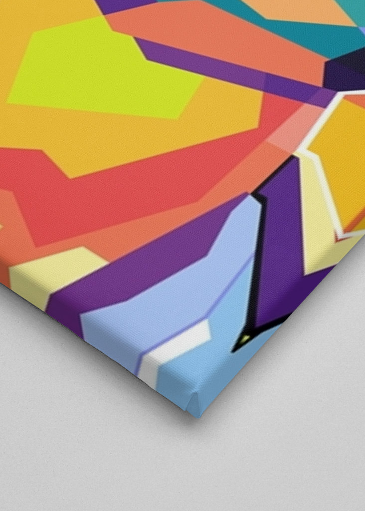 Tupac Shakur pop art stílus