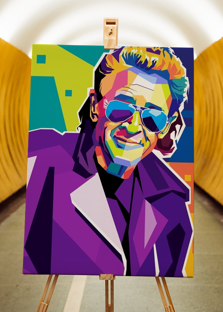Maffay Péter pop art stílus