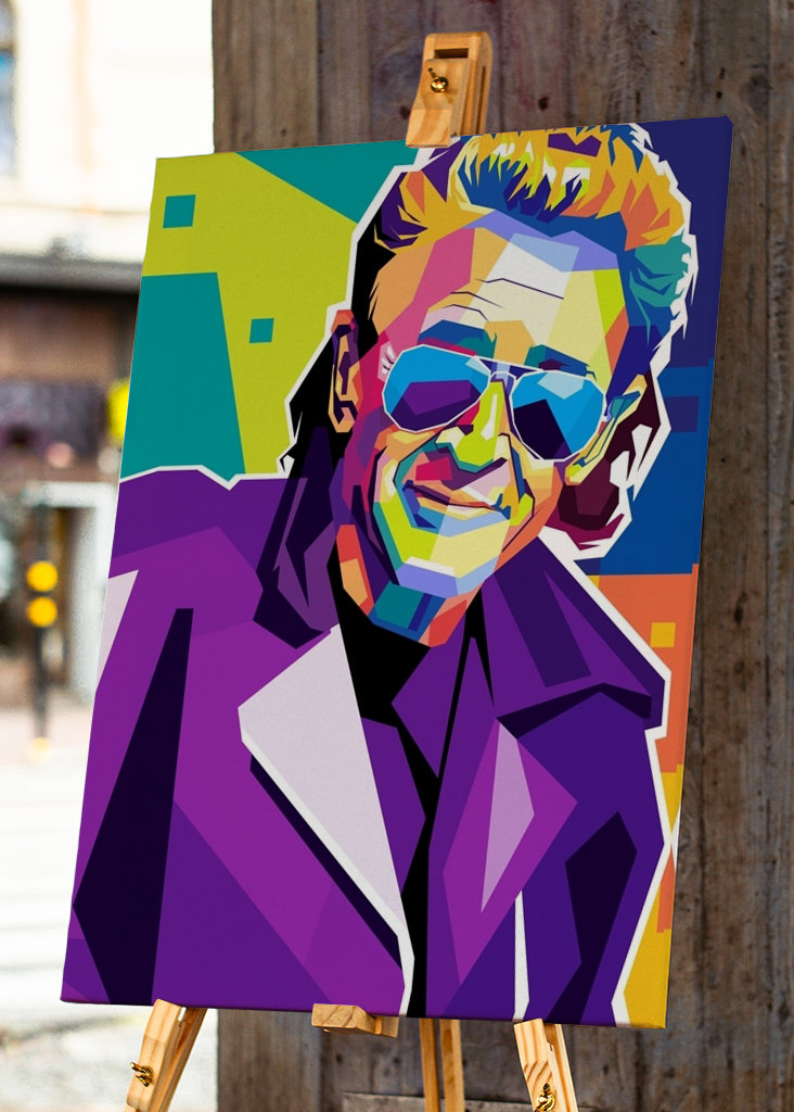 Maffay Péter pop art stílus