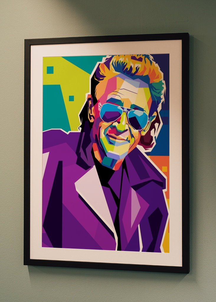 Maffay Péter pop art stílus