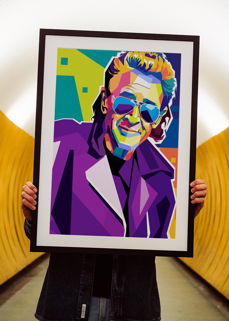 Maffay Péter pop art stílus