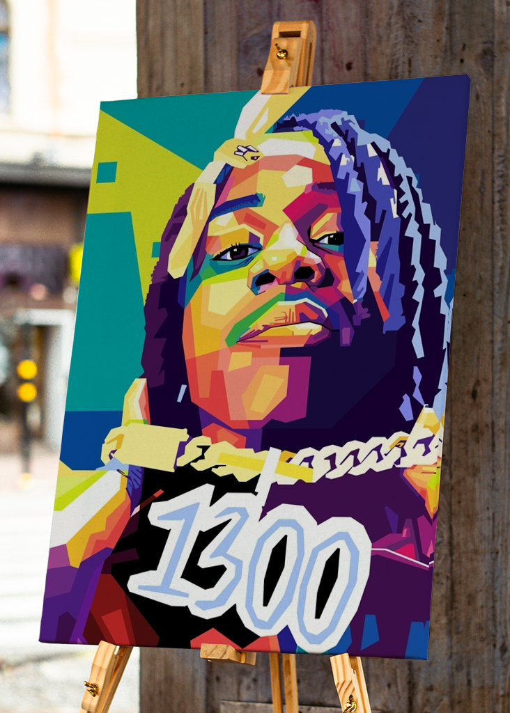 Polo G pop art stílus