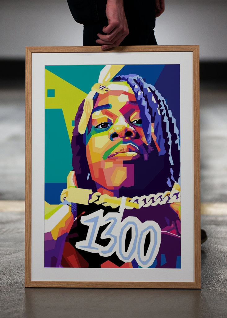 Polo G pop art stílus