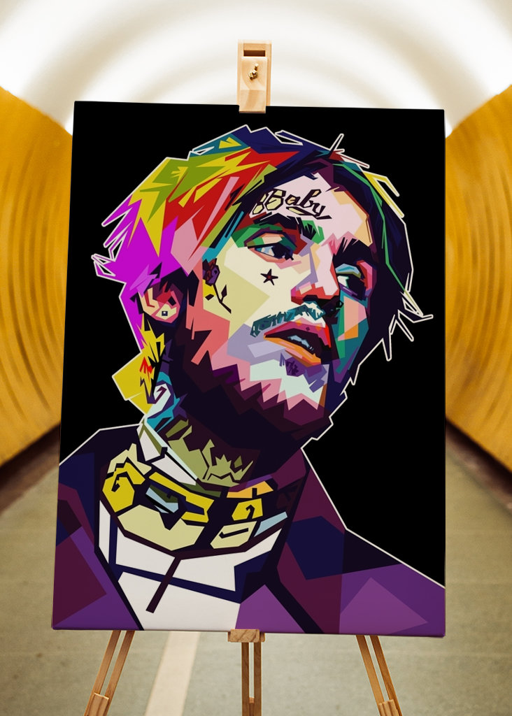 Lil Peep arte pop