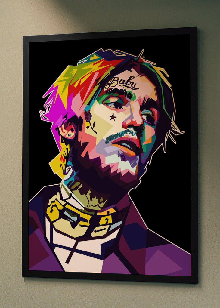 Lil Peep arte pop