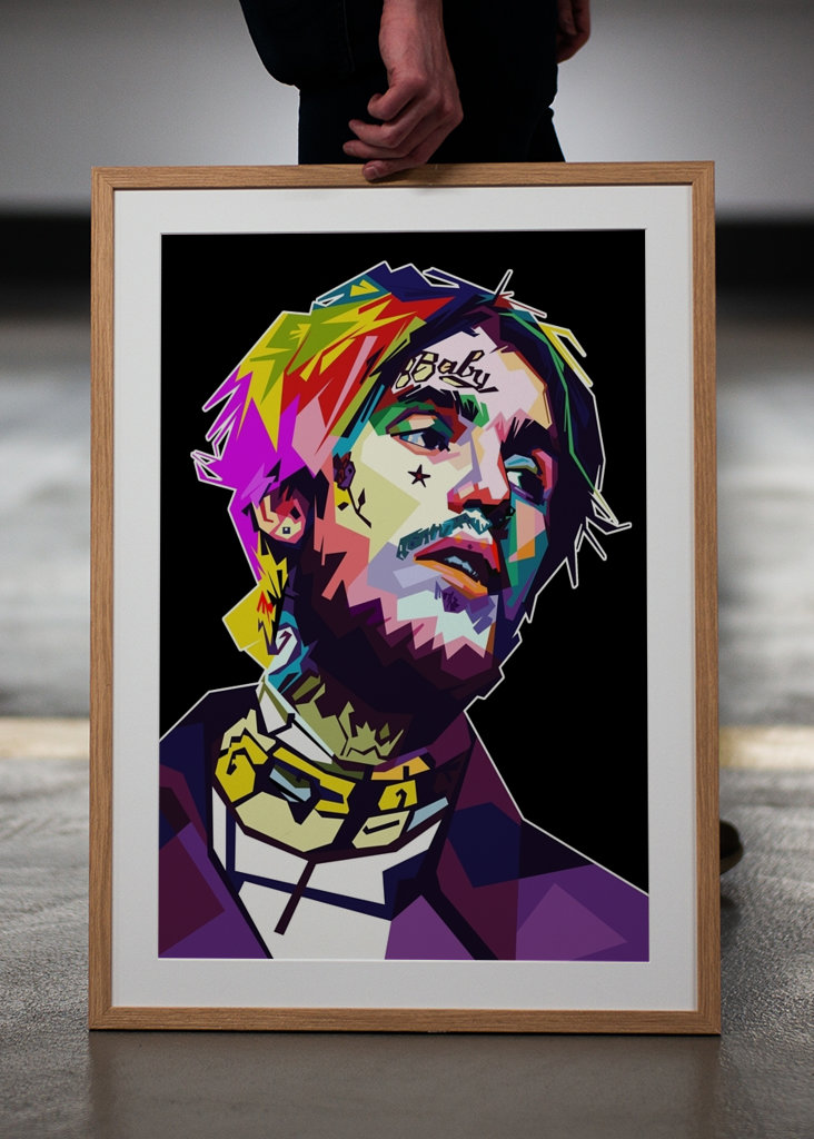 Lil Peep arte pop