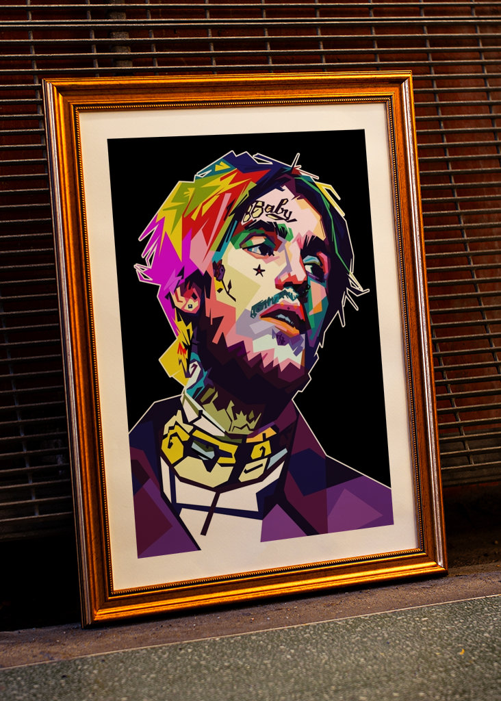 Lil Peep arte pop