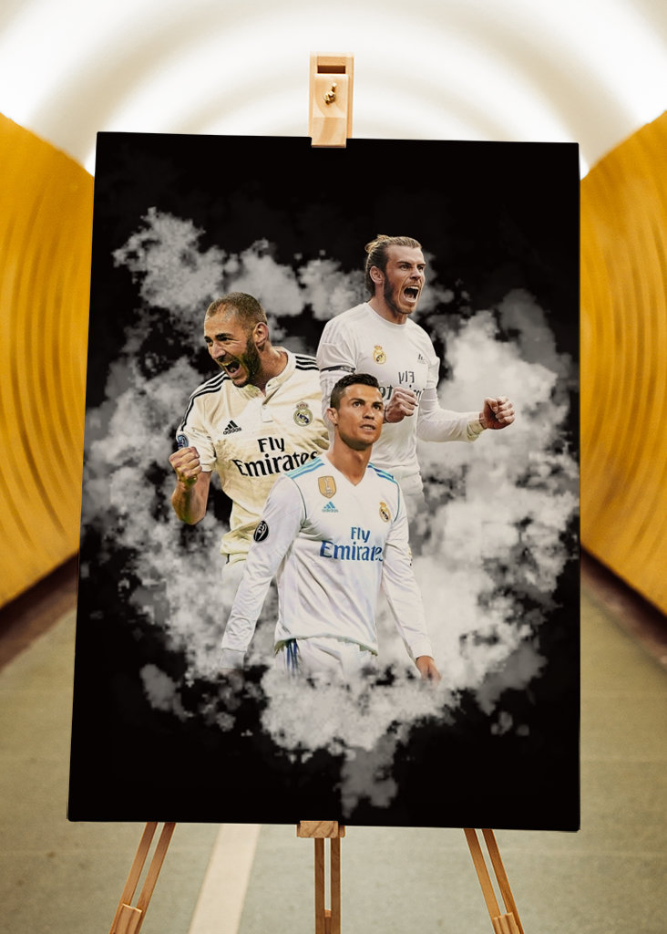 Ronaldo Bale Benzema 