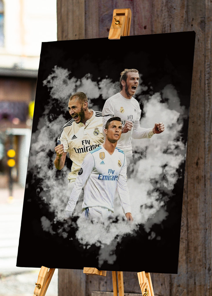 Ronaldo Bale Benzema 