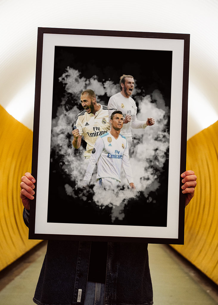 Ronaldo Bale Benzema 