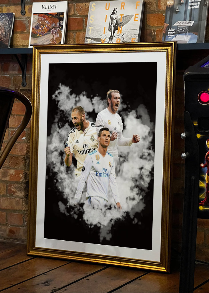 Ronaldo Bale Benzema 