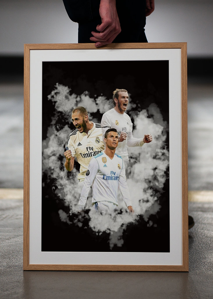 Ronaldo Bale Benzema 