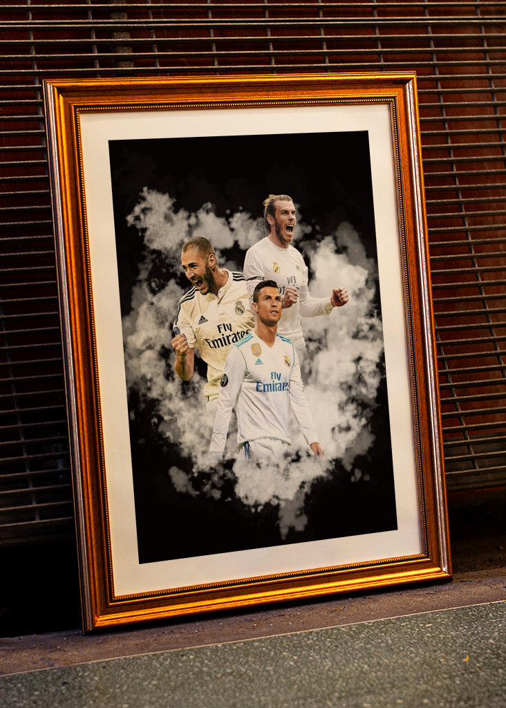 Ronaldo Bale Benzema 