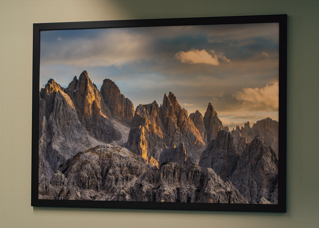 Alpenglow v Dolomitech