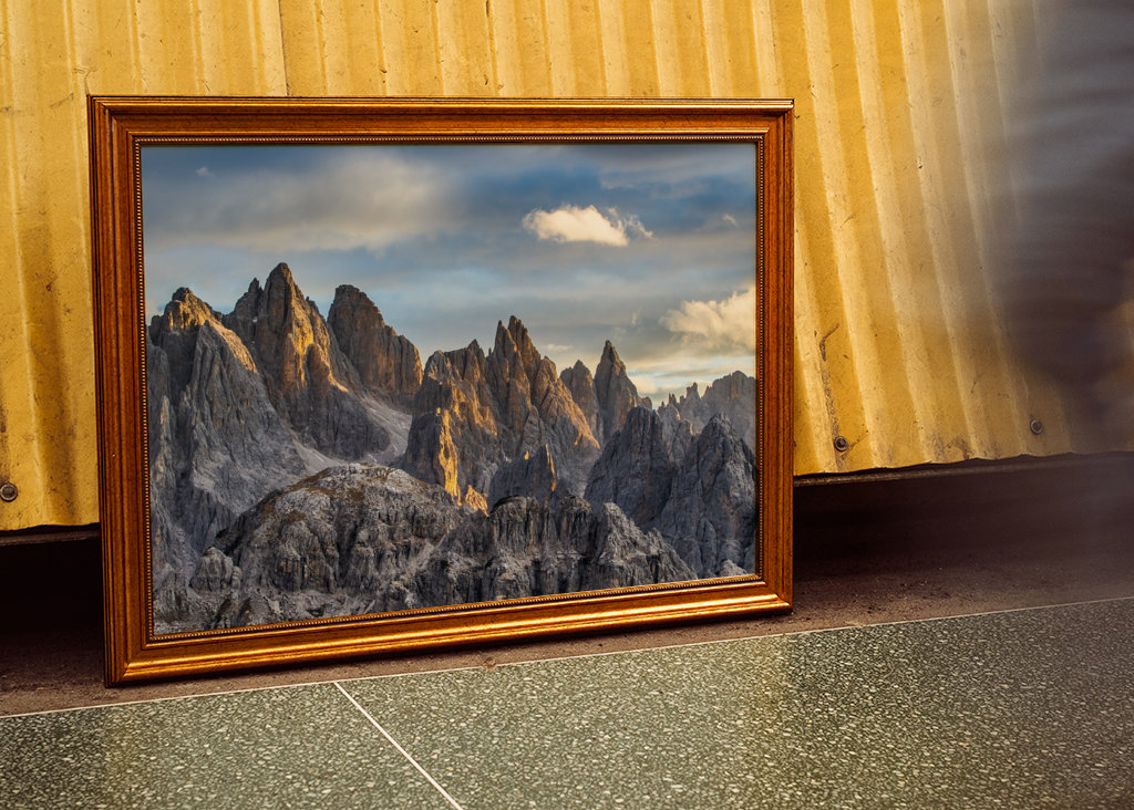 Alpenglow v Dolomitech