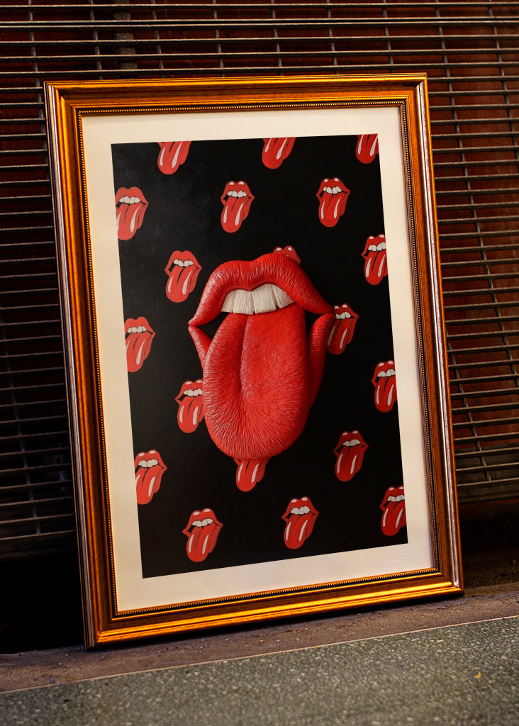 ROLLING STONES LIPS
