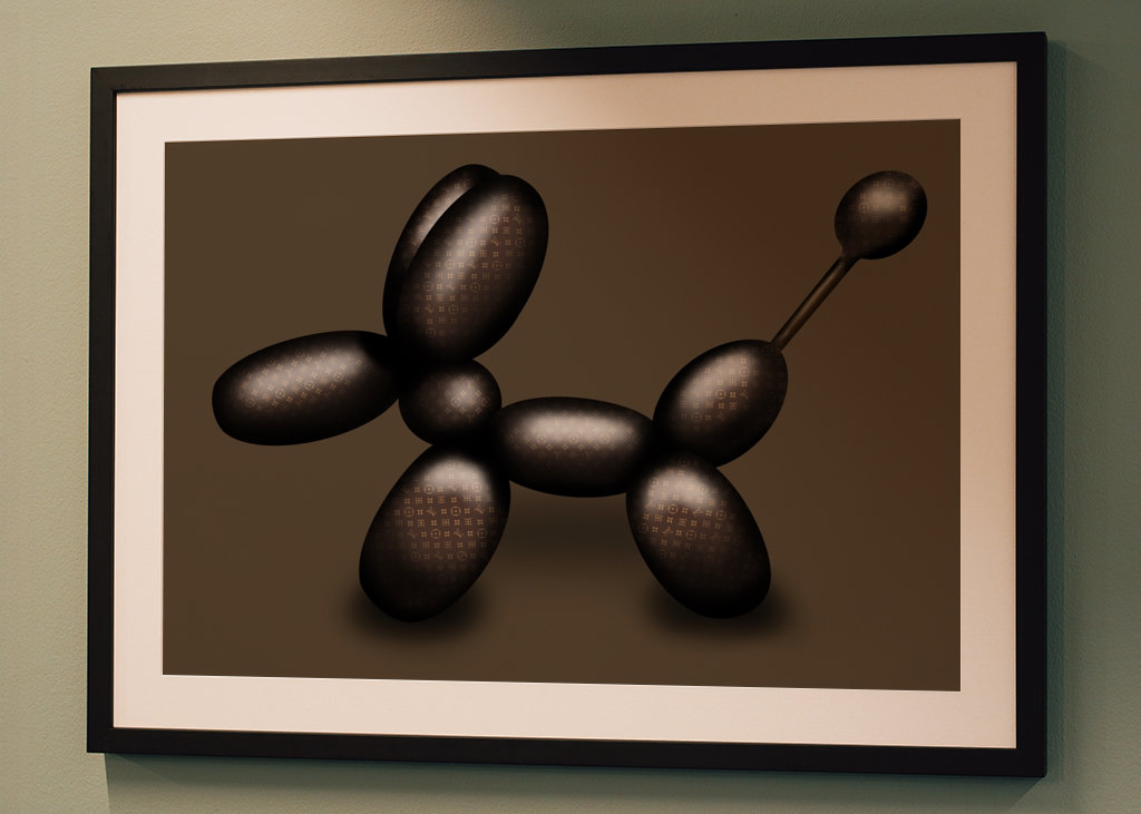 LV ballon kutya