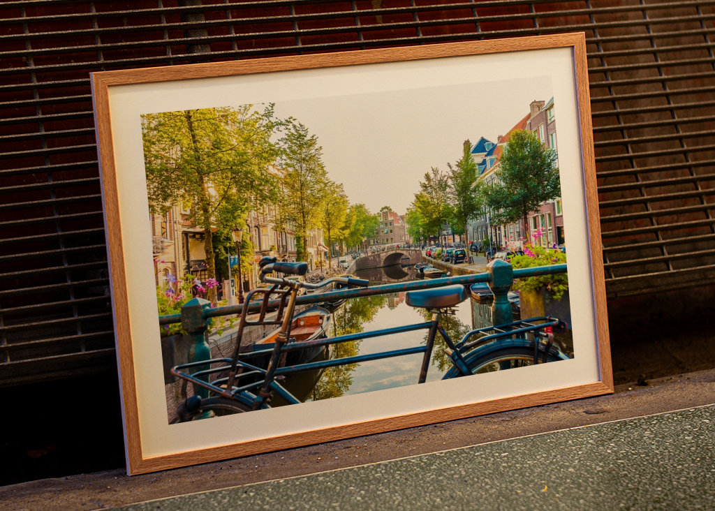 Vecchia bici ad Amsterdam