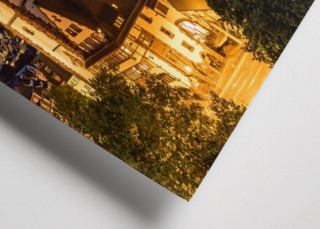 Friburgo in Brisgovia di sera