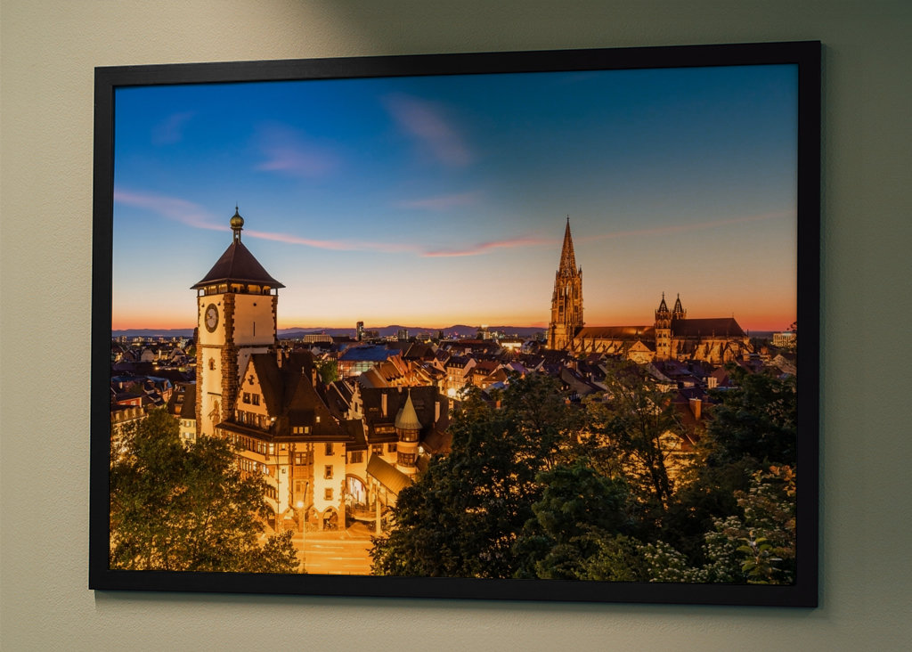 Friburgo in Brisgovia di sera