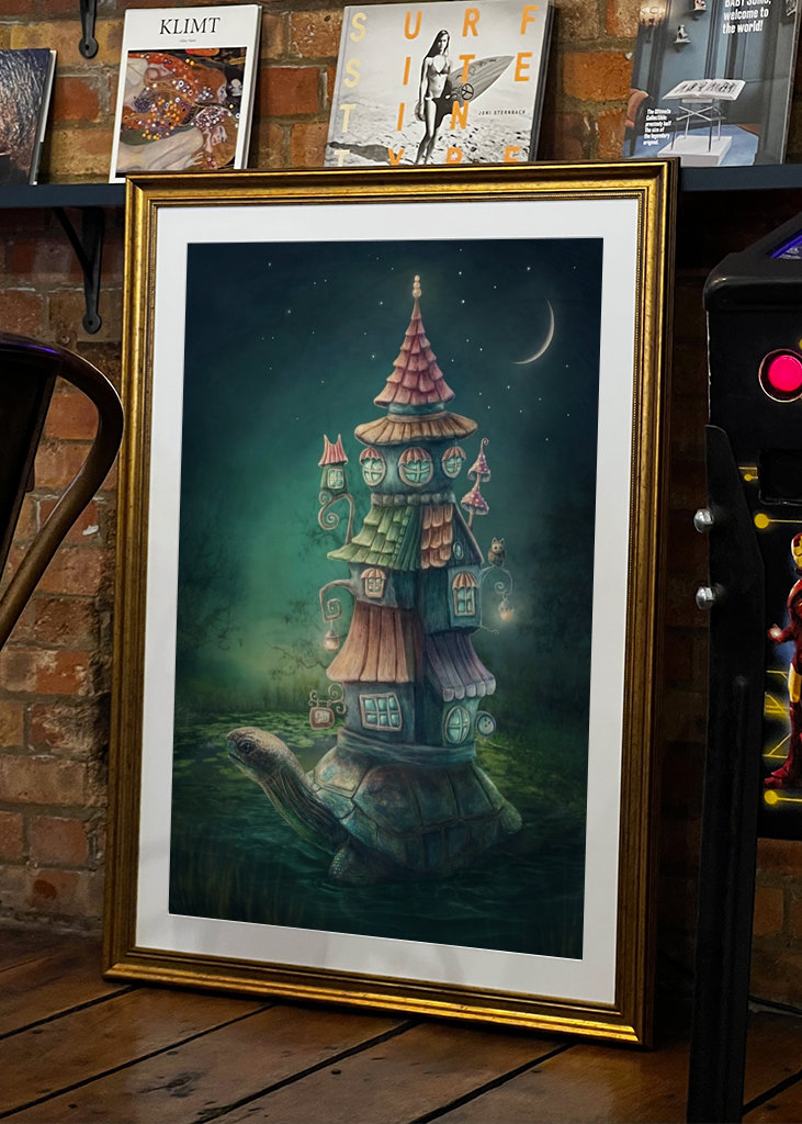 Želva se svým domem