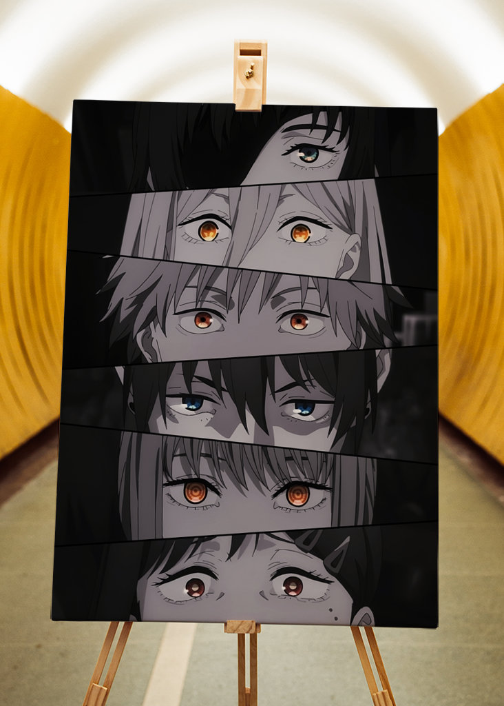 Chainsaw Man Anime Eyes