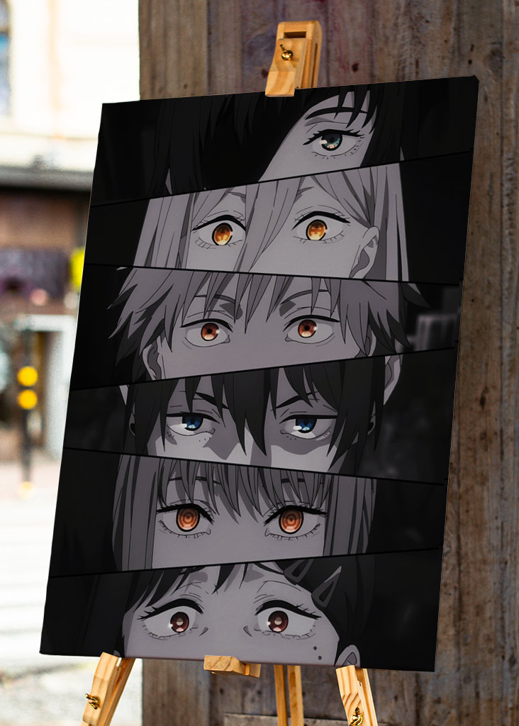 Chainsaw Man Anime Eyes