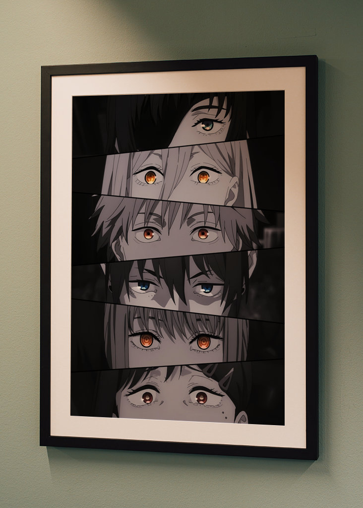 Chainsaw Man Anime Eyes