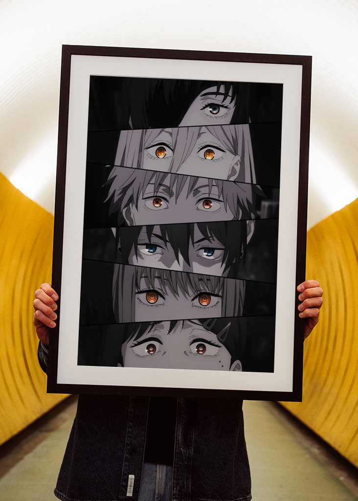 Chainsaw Man Anime Eyes