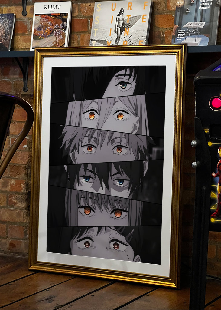 Chainsaw Man Anime Eyes