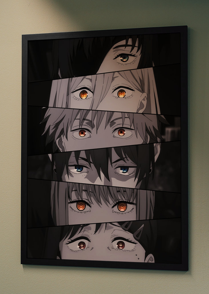 Chainsaw Man Anime Eyes