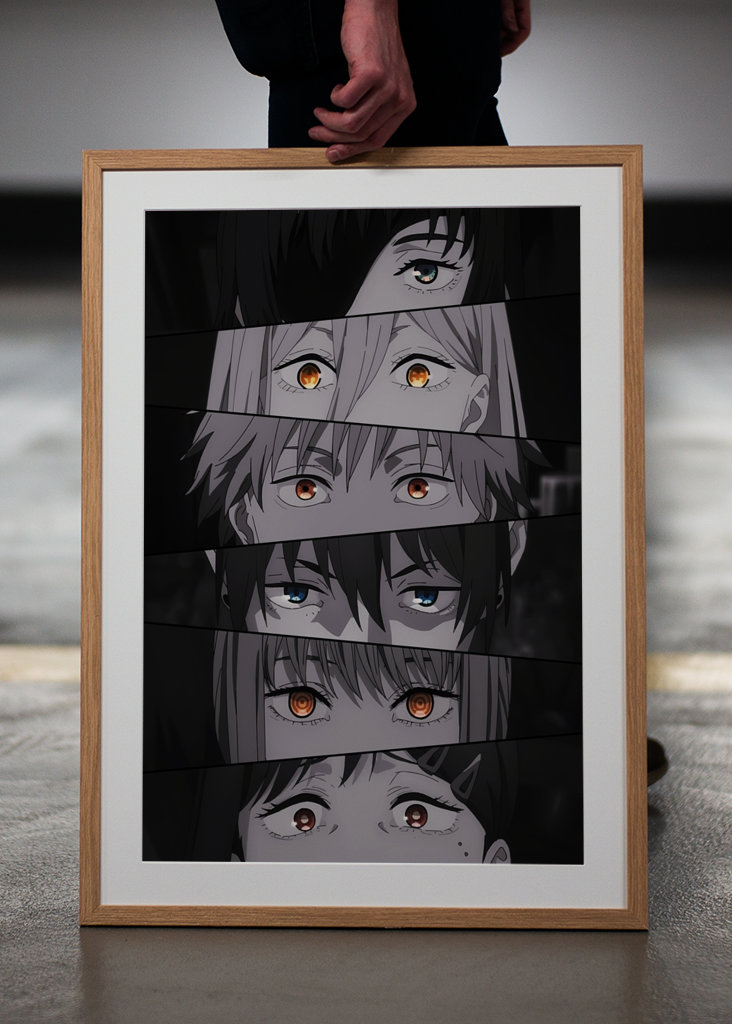 Chainsaw Man Anime Eyes